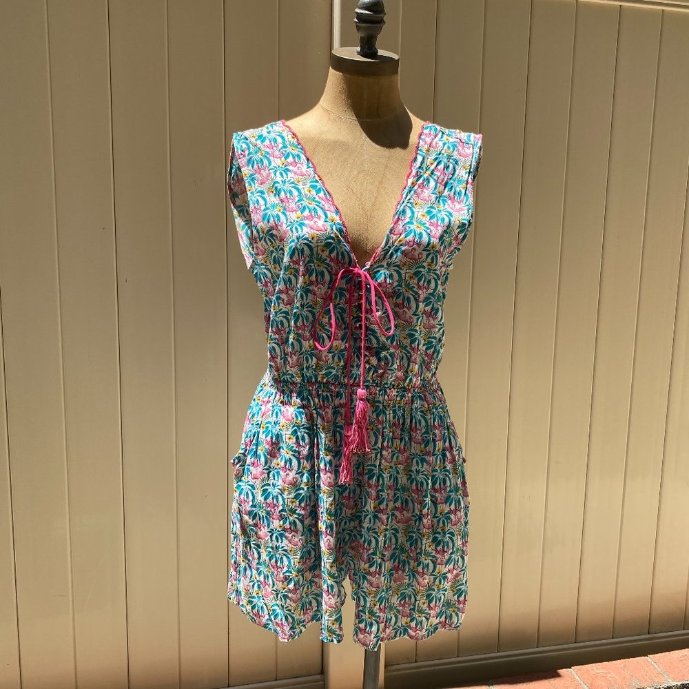 Topshop Patterned Romper